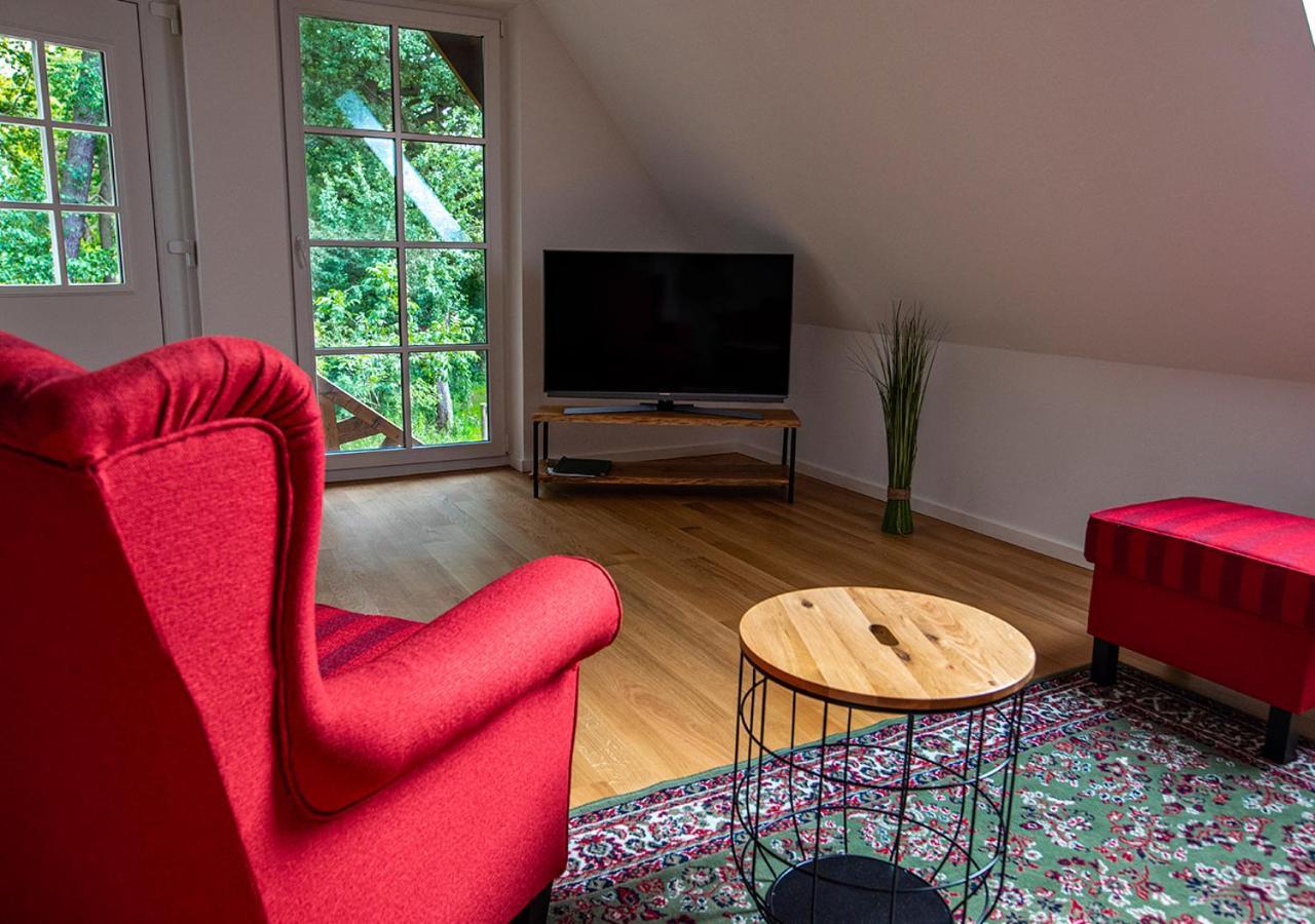 Vierseitenhof Appartements Burg  Buitenkant foto